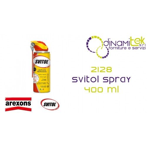 AREXONS 2128 SVITOL LUBRIFICANTE MULTIFUNZIONE SPRAY SMART CAP 400 ML Dinamitek 1