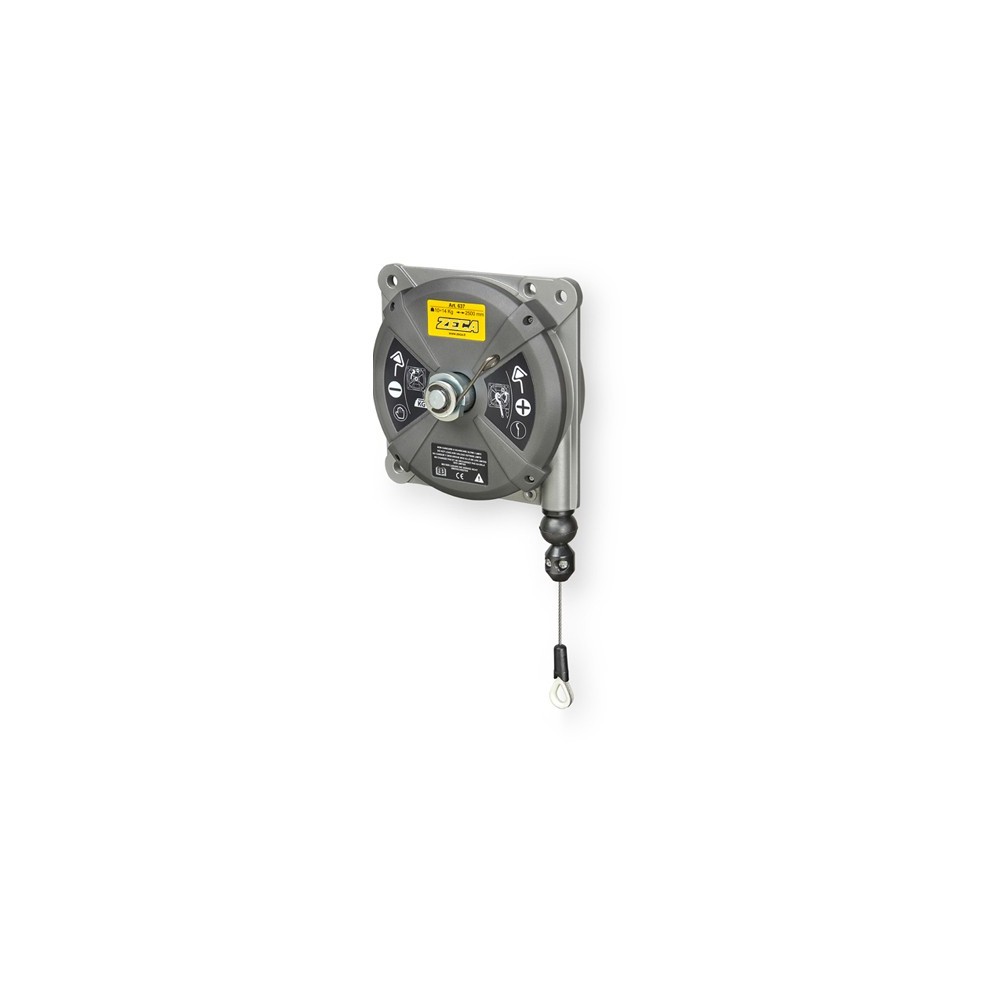 623 BALANCER WITH ANTI-FALL SYSTEM, ZECA KG 2-4 STAINLESS STEEL CABLE Dinamitek 2