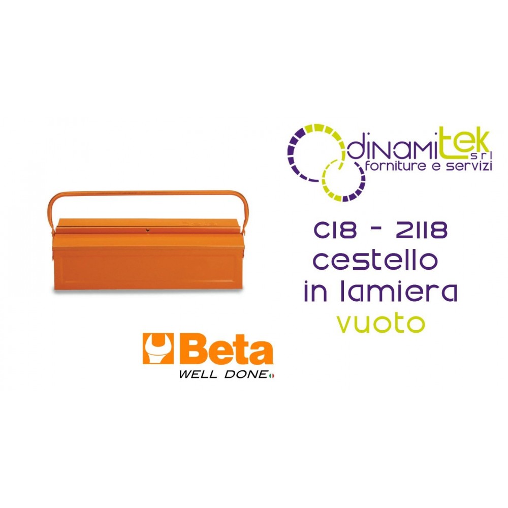 BETA C18 - 2118 CESTELLO SEMPLICE IN LAMIERA VUOTO Dinamitek 1