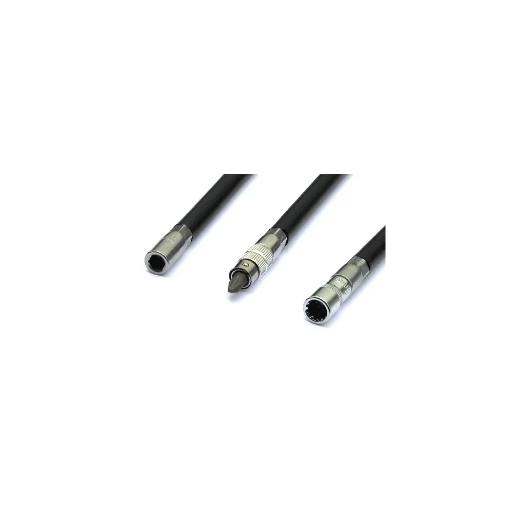 SET 3 GIRAVITI FLESSIBILI CON INSERTI K50043 KRAVM ATTACCO 1/4" Dinamitek 3