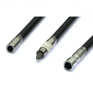 JUEGO DE 3 DESTORNILLADORES CON INSERCIONES FLEXIBLE CON 1/4"CONEXIóN K50043 KRAVM Dinamitek 3