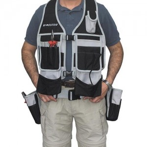 GILET PORTAUTENSILI CON TASCHE E60004 KRAVM Dinamitek 2