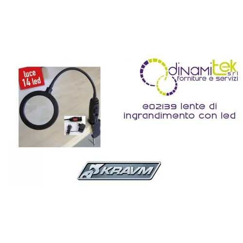 LUPE MIT LED E02139 KRAVM Dinamitek 1