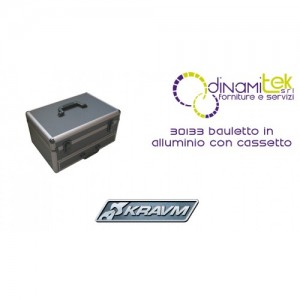 BAULETTO IN ALLUMINIO CON CASSETTO 30133 KRAVM Dinamitek 1