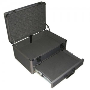 BAULETTO IN ALLUMINIO CON CASSETTO 30133 KRAVM Dinamitek 3
