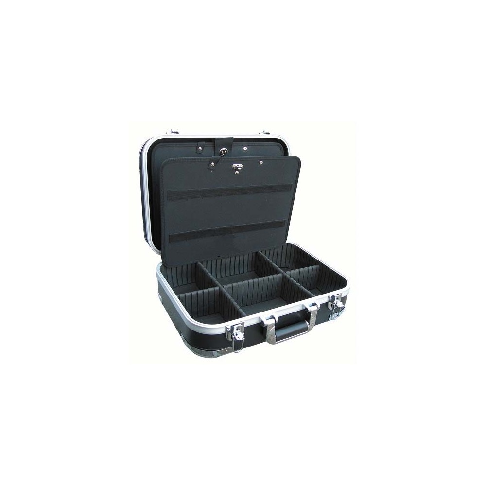 SUITCASE TOOL HOLDER IN ABS WITH REINFORCED EDGES, LOCKING E50007 KRAVM Dinamitek 3