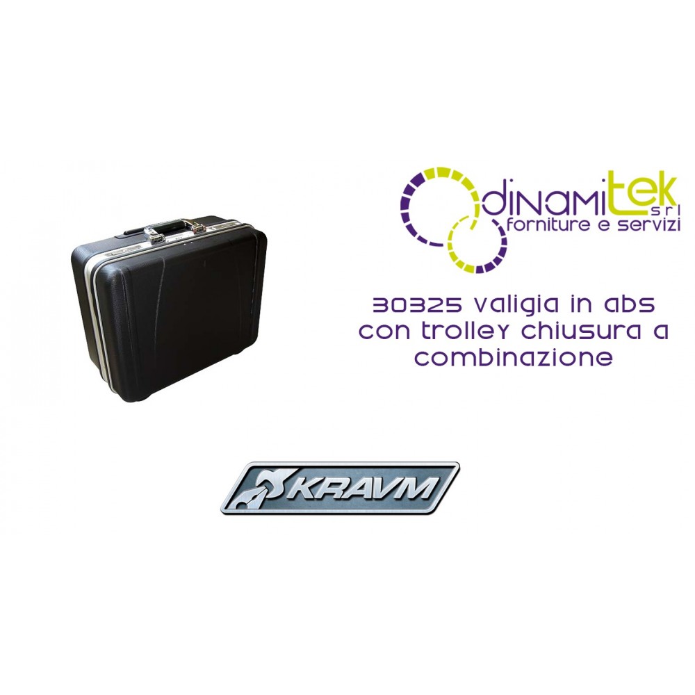 MALETA TROLLEY ABS CERRADURA DE COMBINACIóN 30325 KRAVM Dinamitek 1