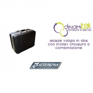 MALETA TROLLEY ABS CERRADURA DE COMBINACIóN 30325 KRAVM Dinamitek 1