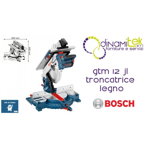 EL CORTE DE MADERA GTM 12 JL BOSCH Dinamitek 1