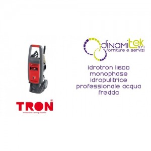IDROTRON L1600 PRESSION NETTOYEUR DE TRON SEMI-PROFESSIONNEL DE LA SEULE PHASE DE L'EAU FROIDE à HAUTE Dinamitek 1