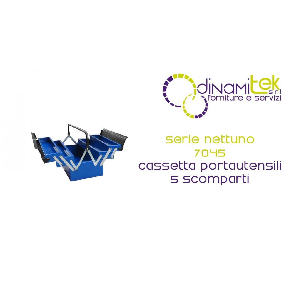 CPU5B CASSETTA PORTAUTENSILI 5 SCOMPARTI Dinamitek 1