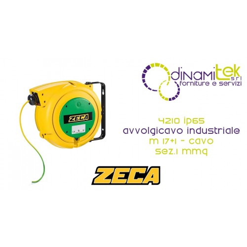 ZECA 4210 IP65 AVVOLGICAVO INDUSTRIALE SERIE 4000 Dinamitek 1