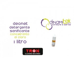 DEONET DETERGENTE DESINFECTANTE TRON CLORO SANIFICATORE Dinamitek 1