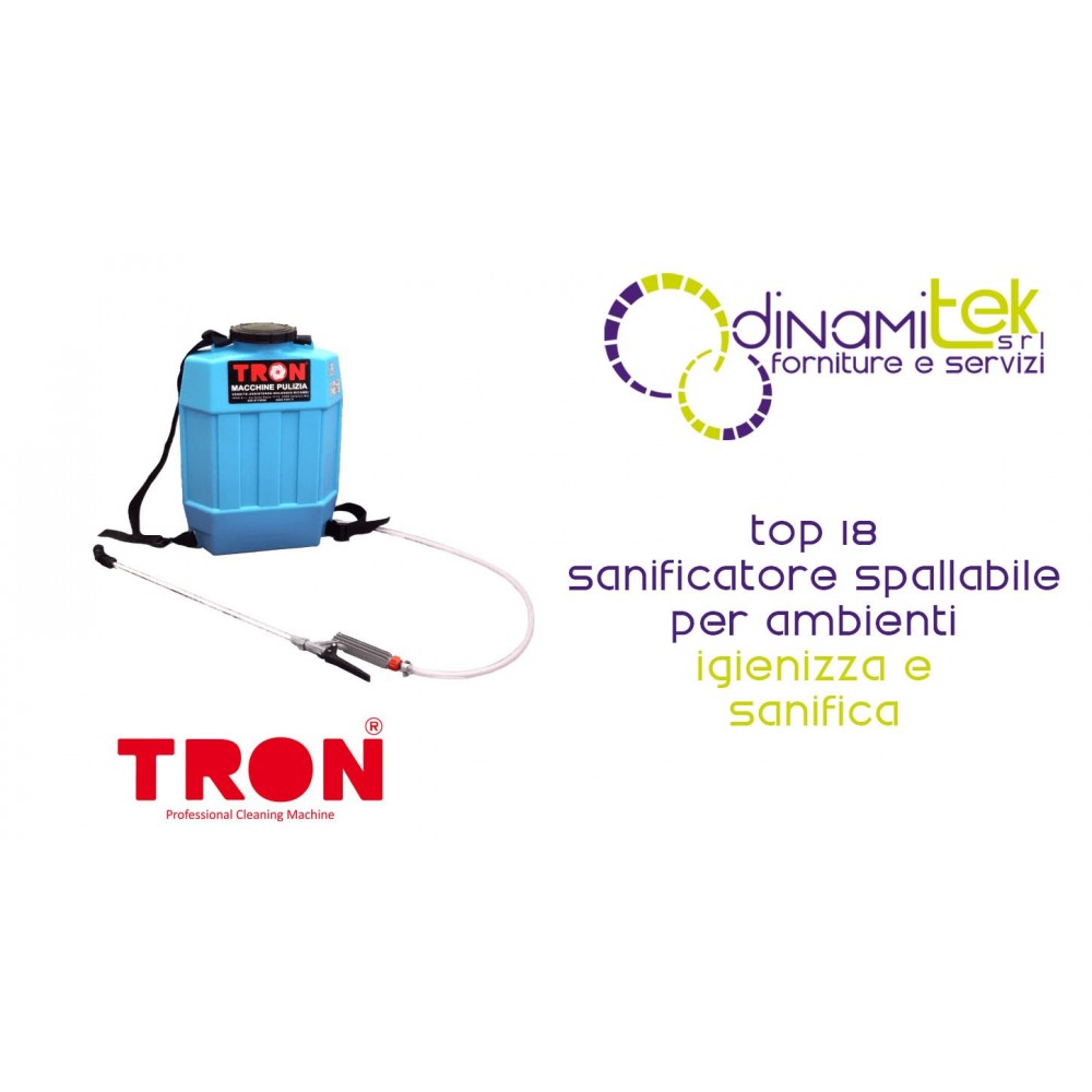 TOP 18 SANIFICATORE SPALLABILE AKKU-TRON Dinamitek 1
