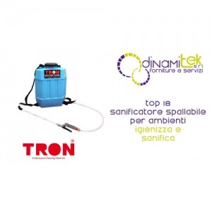 TOP 18 SANIFICATORE SPALLABILE AKKU-TRON Dinamitek 1