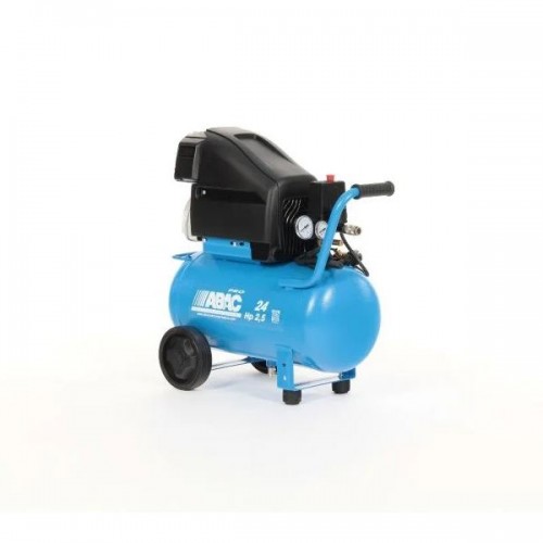 ABAC 1129100042 POLE POSITION L25P COMPRESSORE A PISTONE COASSIALE ABAC PRO LINE 2.5HP 10BAR 24 LITRI Dinamitek 4