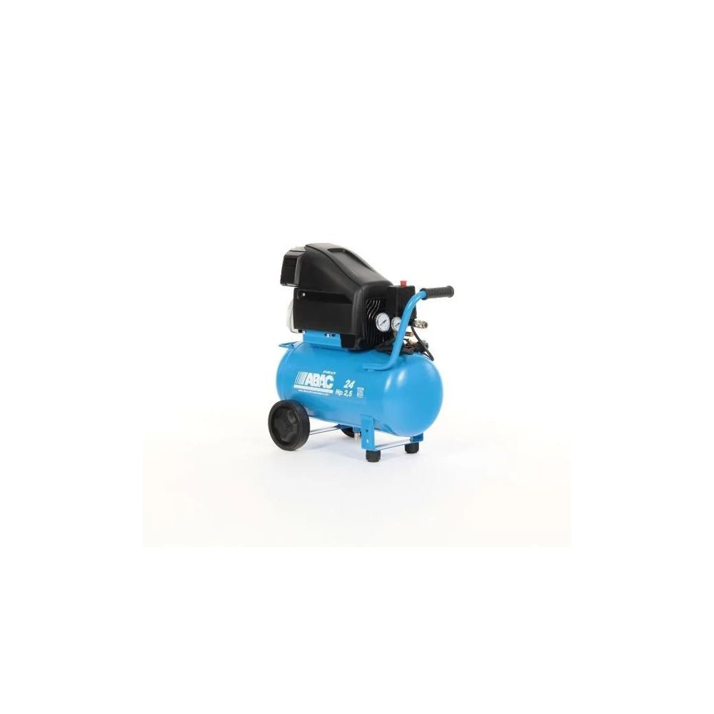 ABAC 1129100042 POLE POSITION L25P COMPRESSORE A PISTONE COASSIALE ABAC PRO LINE 2.5HP 10BAR 24 LITRI Dinamitek 4