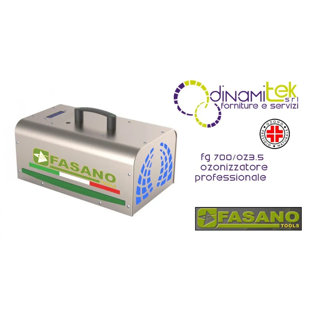 FG 700/OZ3.5 OZONATOR MADE IN ITALY FG SERIES 700 FASANO TOOLS Dinamitek 1