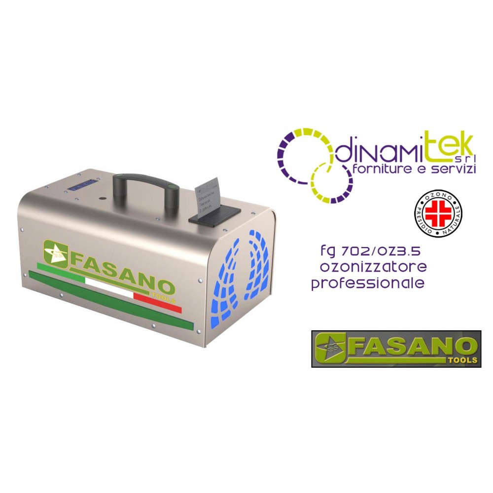 FG 702/OZ3.5 OZONATOR MADE IN ITALY SERIE FG 702 FASANO TOOLS Dinamitek 1