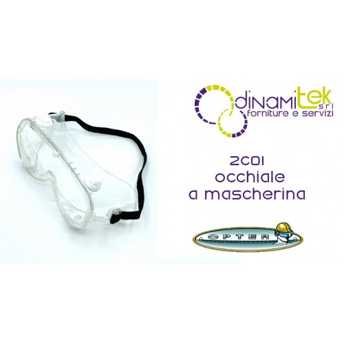 2C01 GOGGLES MáSCARA DE VENTILACIóN INDIRECTA OPTER Dinamitek 1