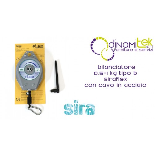 EQUILIBRADORA 0,5-1 KG TIPO B CUERDA DE ACERO SIRAFLEX Dinamitek 1