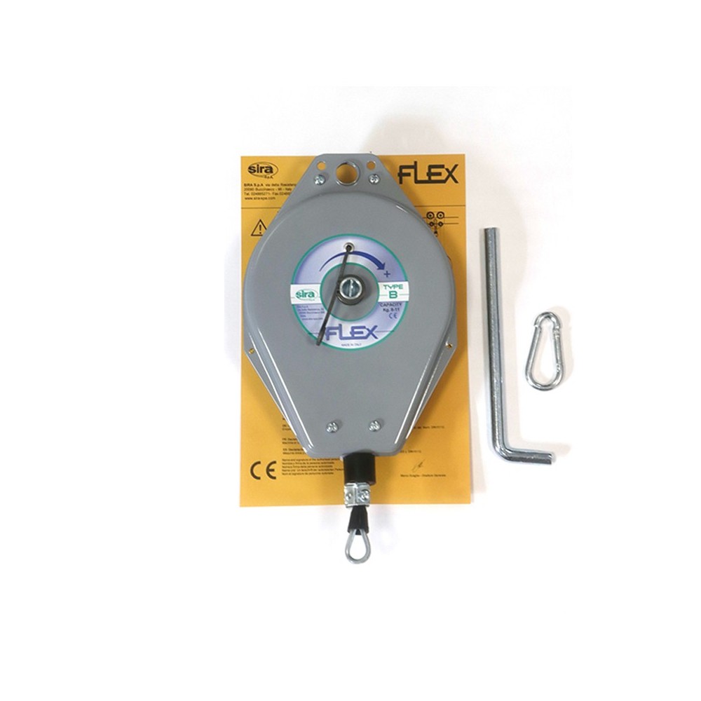 BALANCER 3-6 KG TYP B SIRAFLEX STAHLSEIL Dinamitek 2