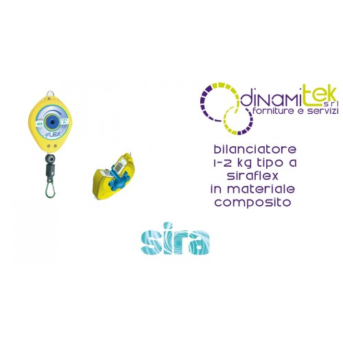 BILANCIATORE 1-2 KG TIPO A GIALLO SIRAFLEX Dinamitek 1