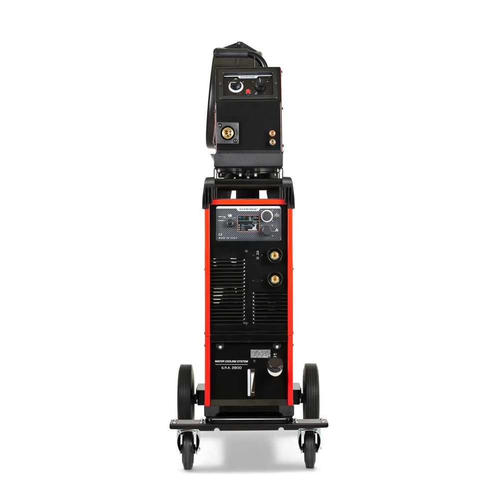 TELWIN 816915 SUPERMIG 600i XD SALDATRICE INVERTER MULTIPROCESSO 230 400V PACK AQUA E CARRELLO Dinamitek 3