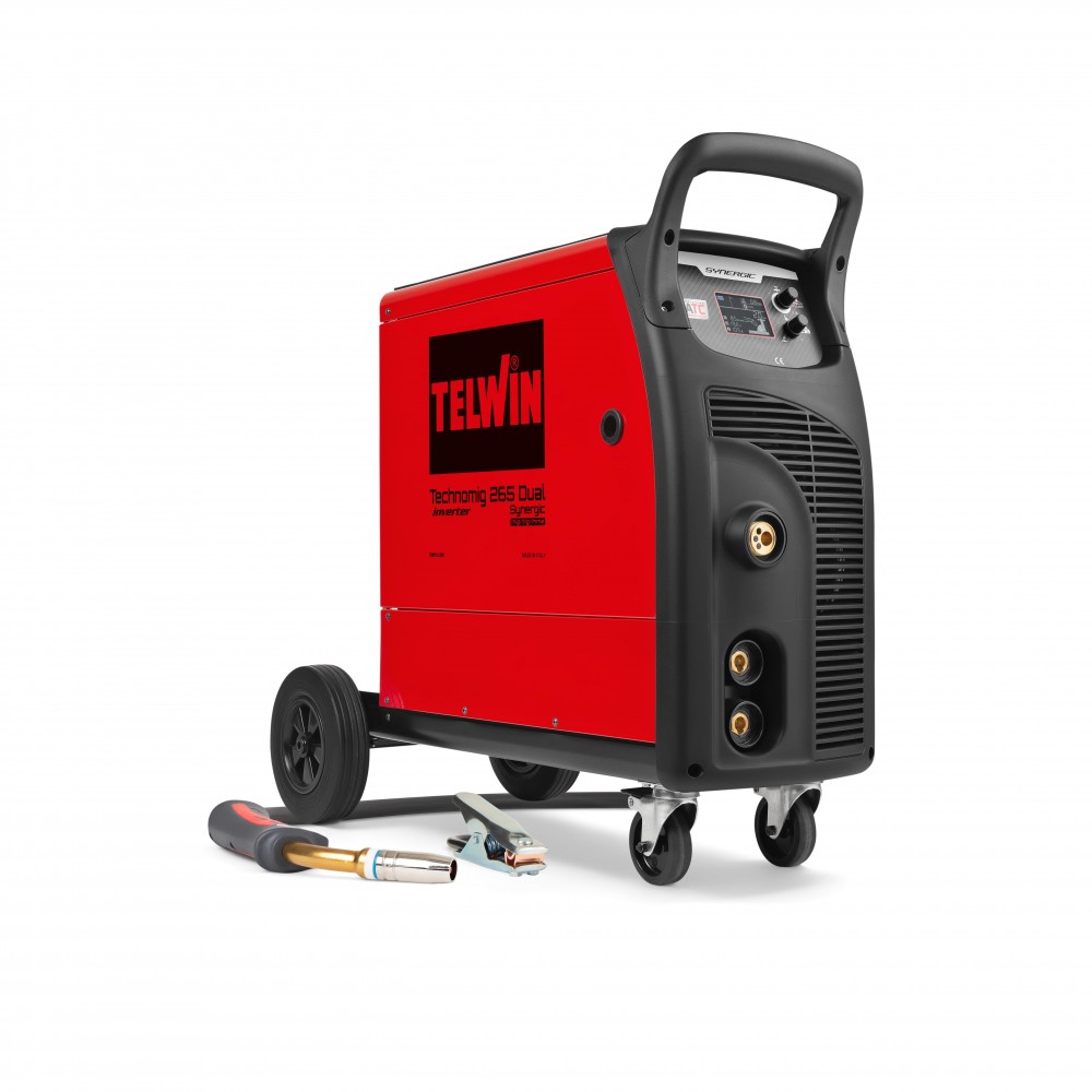 TELWIN 816819 TECHNOMIG 265 SALDATRICE INVERTER MULTIPROCESSO DUAL SYNERGIC 230V Dinamitek 2