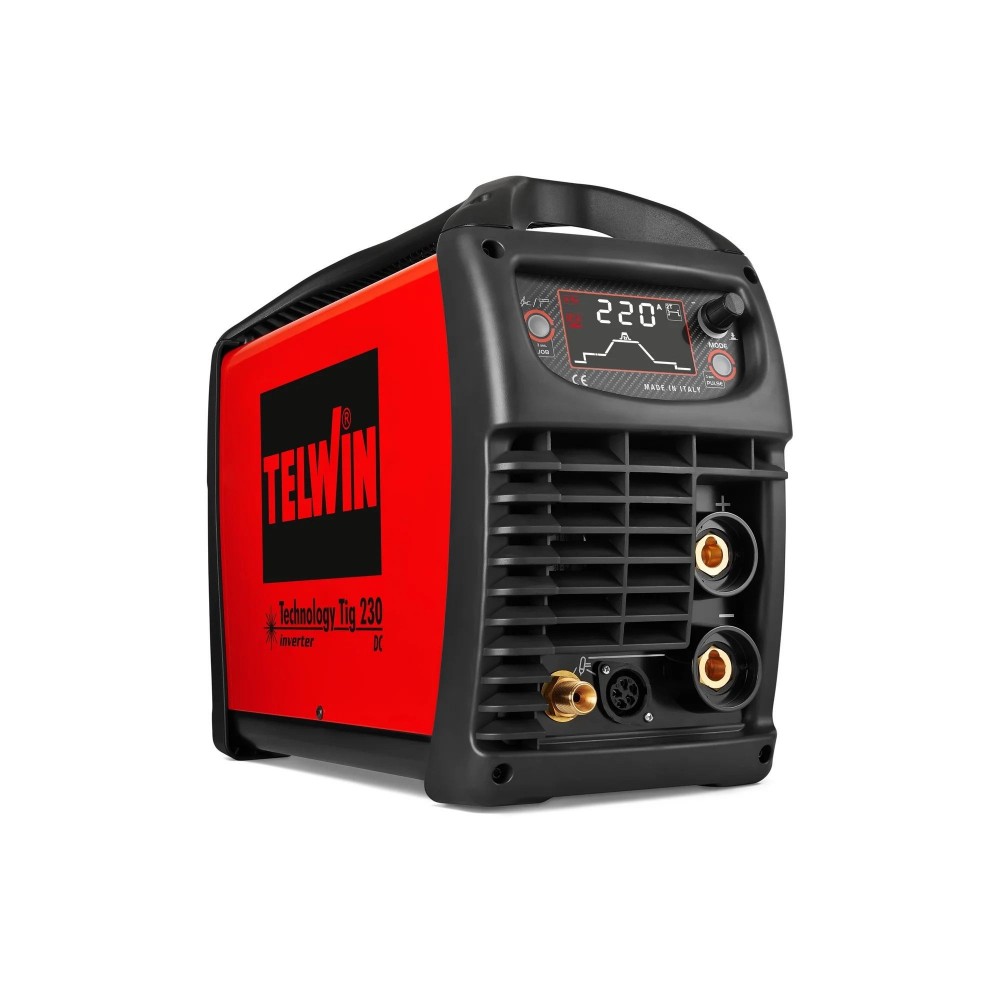 TELWIN 816518 TECHNOLOGY TIG 230 DC SALDATRICE INVERTER TIG 230V Dinamitek 2