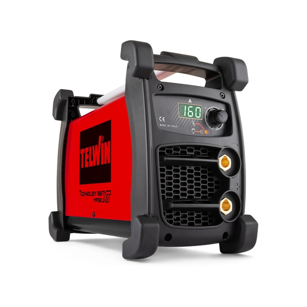 TELWIN 816230 TECHNOLOGY 186 XT MPGE SALDATRICE MMA INVERTER 1PH 230V Dinamitek 2