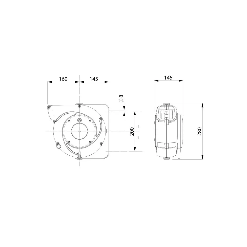 5829/XF AVVOLGICAVO INDUSTRIALE SERIE 5000XF ZECA Dinamitek 3