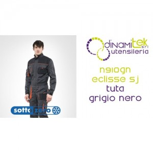 SOTTOZERO N910GN ECLISSE SJ TUTA GRIGIA NERA Dinamitek 1