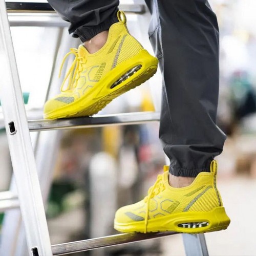 SOTTOZERO SZ560GI GROUND GIALLO GRIGIO SCARPA ANTINFORTUNISTICA S3S FO SR Dinamitek 5