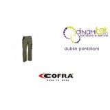 PANTALONES DE TRABAJO EN UNA RESISTENTE TELA DE ALGODóN DUBLIN COFRA Dinamitek 1