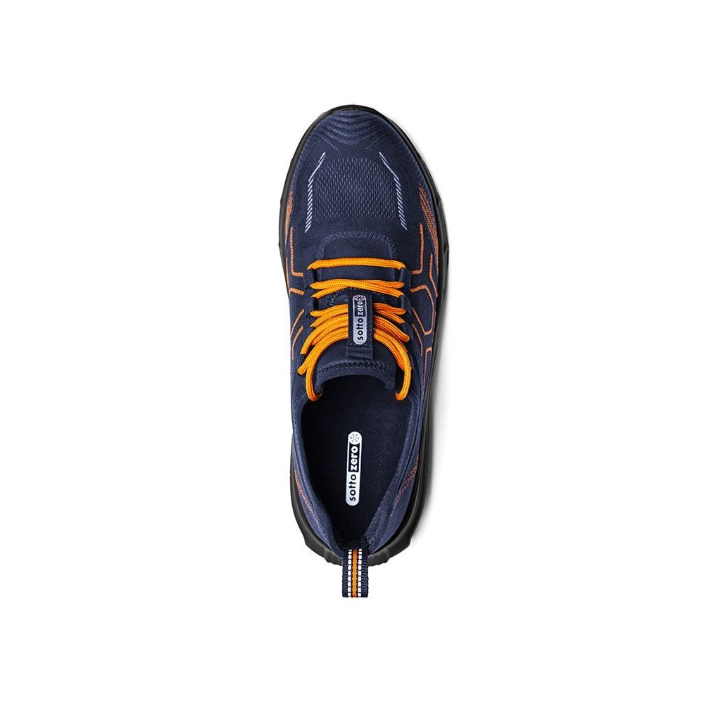 SOTTOZERO SZ560B GROUND BLU ARANCIO SCARPA ANTINFORTUNISTICA S3S FO SR Dinamitek 3