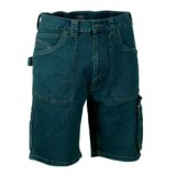 BERMUDA DE TRAVAIL EN JEANS POUR TRAVAILLER à L'AISE DANS L'éTé HAVANA COFRA Dinamitek 2