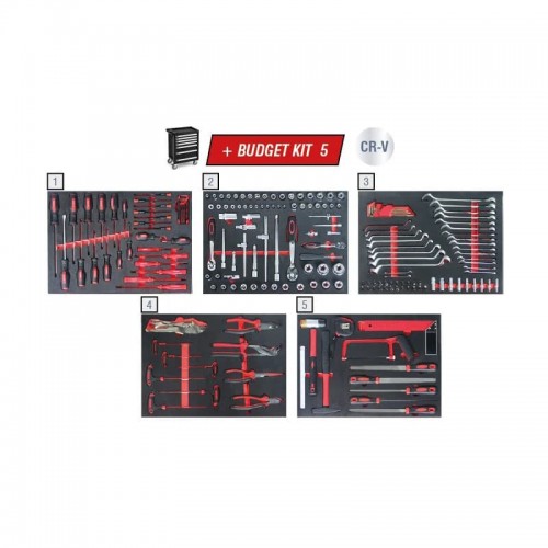 05.088.77X CARRELLO 6 CASSETTI + BUDGET KIT 5 Dinamitek 3