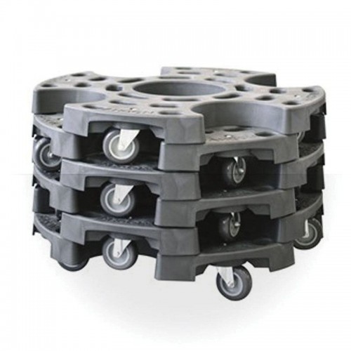 FERMEC 9999 CARRELLO PER MOVIMENTARE PNEUMATICI 200 KG Dinamitek 2
