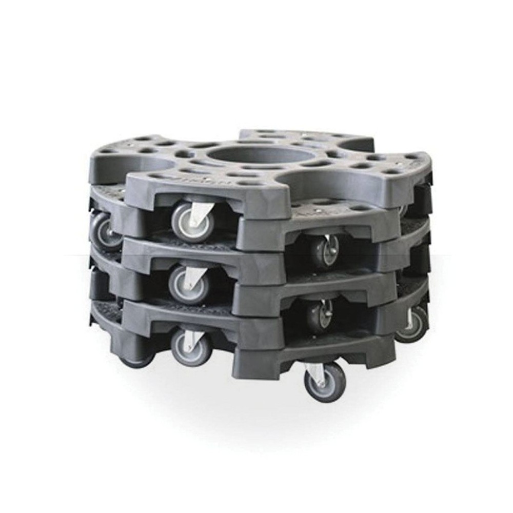FERMEC 9999 CARRELLO PER MOVIMENTARE PNEUMATICI 200 KG Dinamitek 2