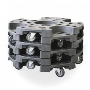 FERMEC 9999 CARRELLO PER MOVIMENTARE PNEUMATICI 200 KG Dinamitek 2