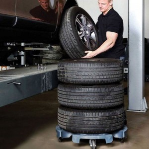 FERMEC 9999 CARRELLO PER MOVIMENTARE PNEUMATICI 200 KG Dinamitek 3