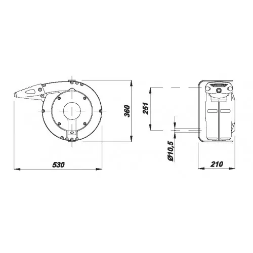 AVVOLGICAVO INDUSTRIALE SERIE 6000PRL Dinamitek 3