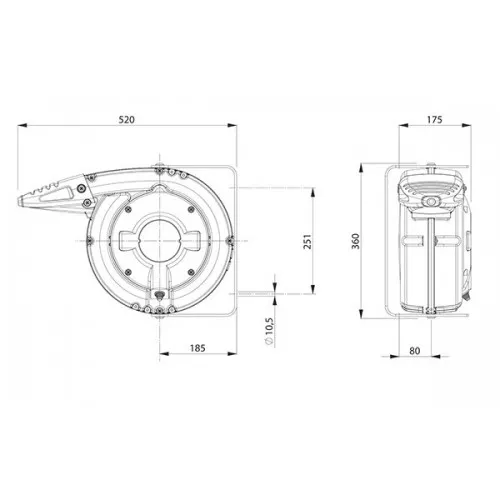 AVVOLGICAVO INDUSTRIALE SERIE 6000PRL Dinamitek 3
