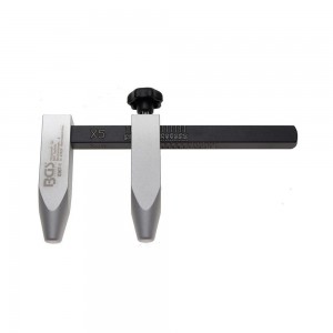 BGS TECHNIC BGS8367-1 CALIBRO PER LA MISURAZIONE DEL DIAMETRO DEL FORO ATTACCO PCD IN ALLUMINIO Dinamitek 2