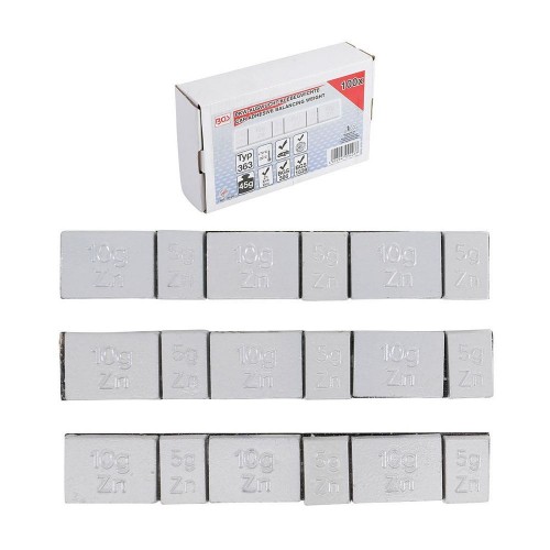 BGS TECHNIC BGS9426 PESI PER EQUILIBRATURA RUOTE Dinamitek 2