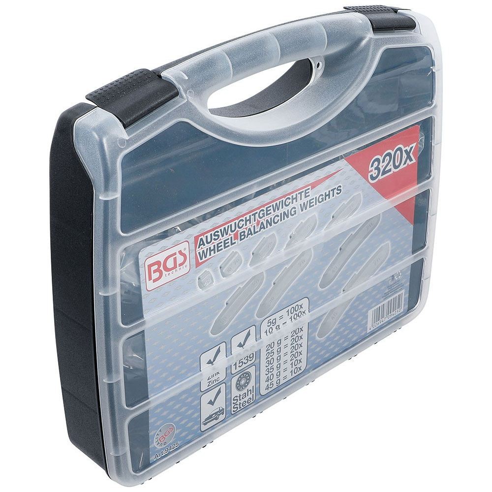 BGS TECHNIC BGS9425 PESI PER EQUILIBRATURA RUOTE Dinamitek 4