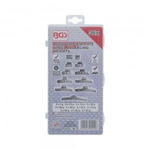 BGS TECHNIC BGS9449 PESI PER EQUILIBRATURA RUOTE Dinamitek 4