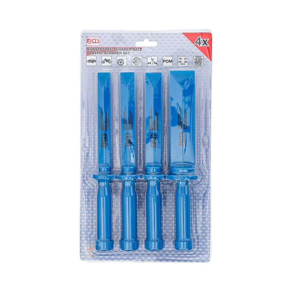 BGS TECHNIC BGS366 SET RASCHIETTI IN PLASTICA 19-22-25-38 mm Dinamitek 3