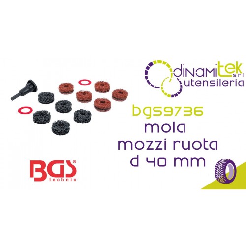 BGS TECHNIC BGS9736 MOLA PER MOZZI RUOTE D 40 MM Dinamitek 1